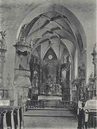 Kostol v roku 1904