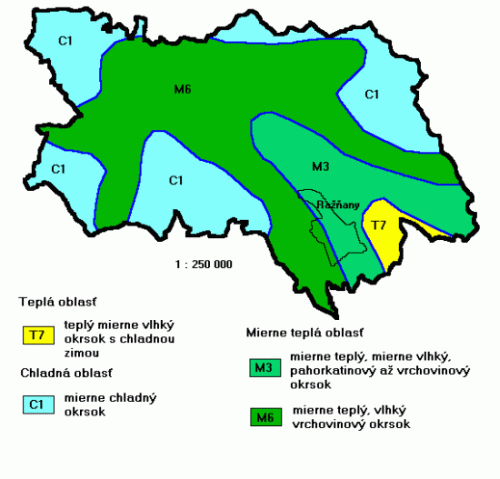 Geomorfologické jednotky okresu Sabinov